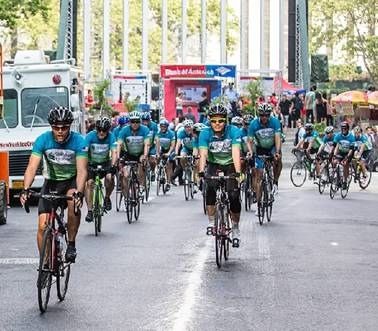 Americas Ride for Sight team